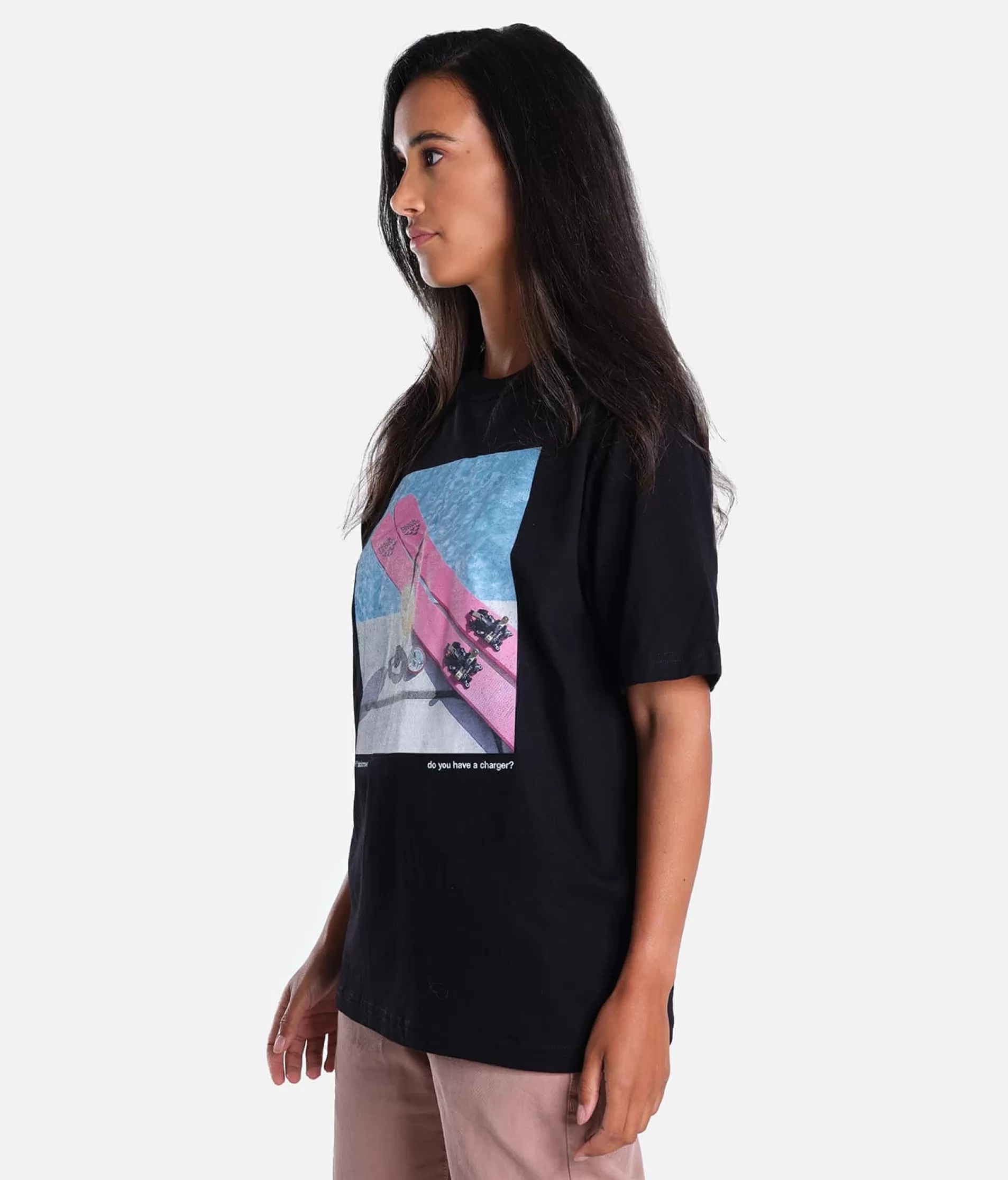 Cheap Black Crows Corvus Freebird Motto Premium Organic Tee Schwarz