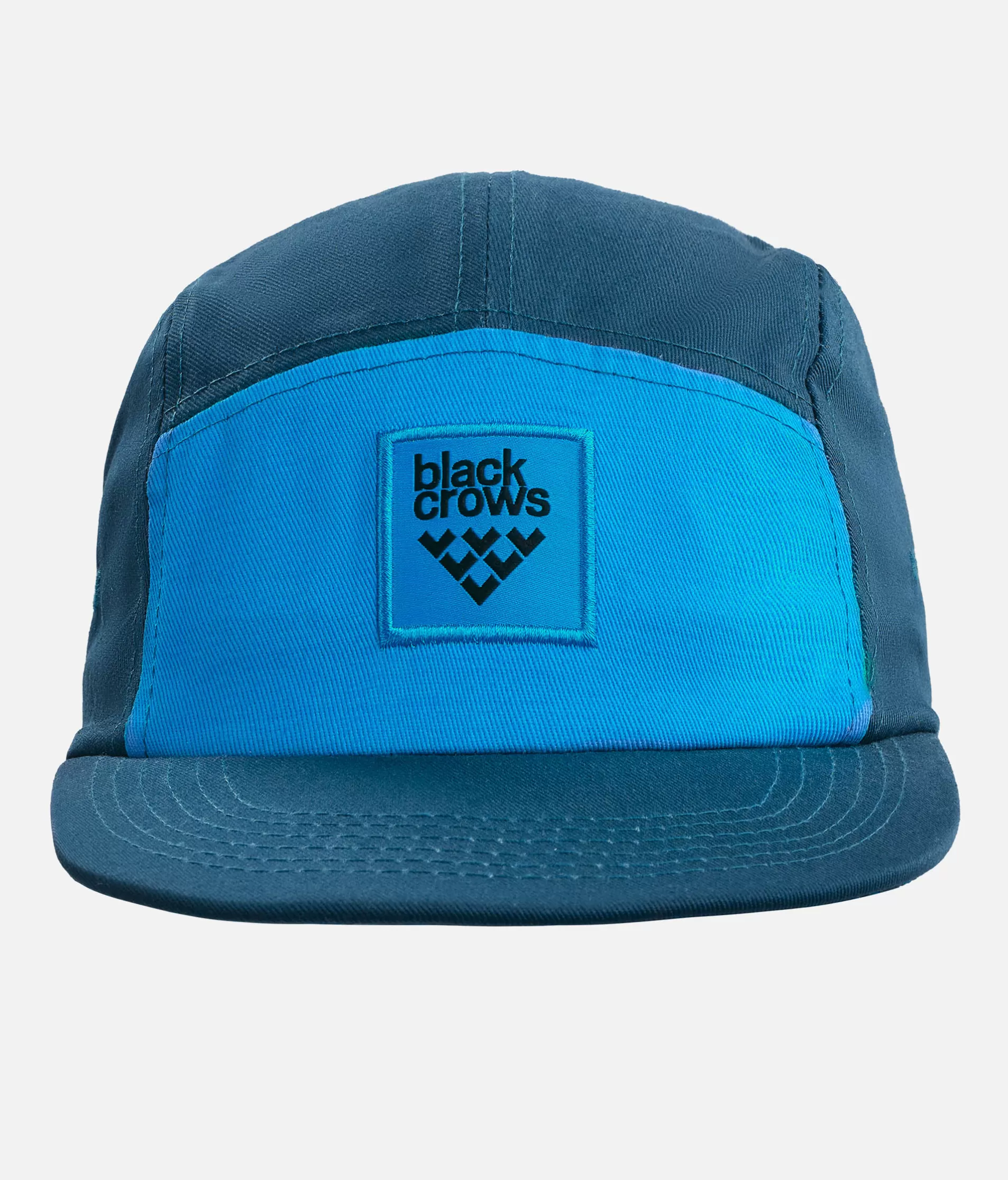 New Black Crows Quintus Cotton 5 Panel Cap Dark Blue