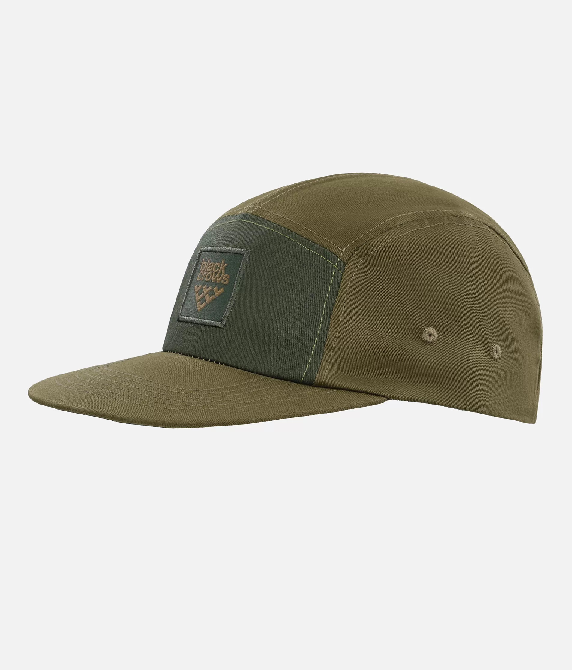 Cheap Black Crows Quintus Cotton 5 Panel Cap Tobacco Brown