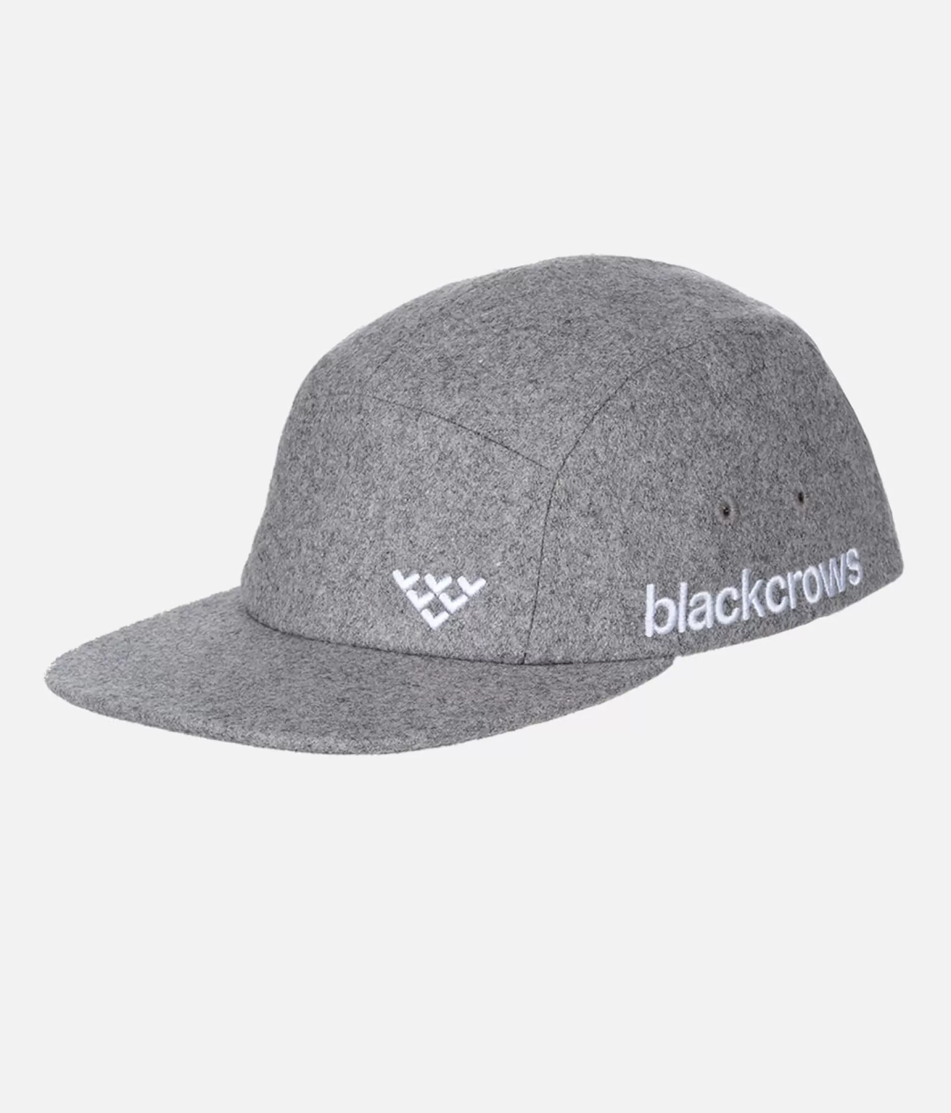 Clearance Black Crows Quintus Wool 5 Panel Cap Grau