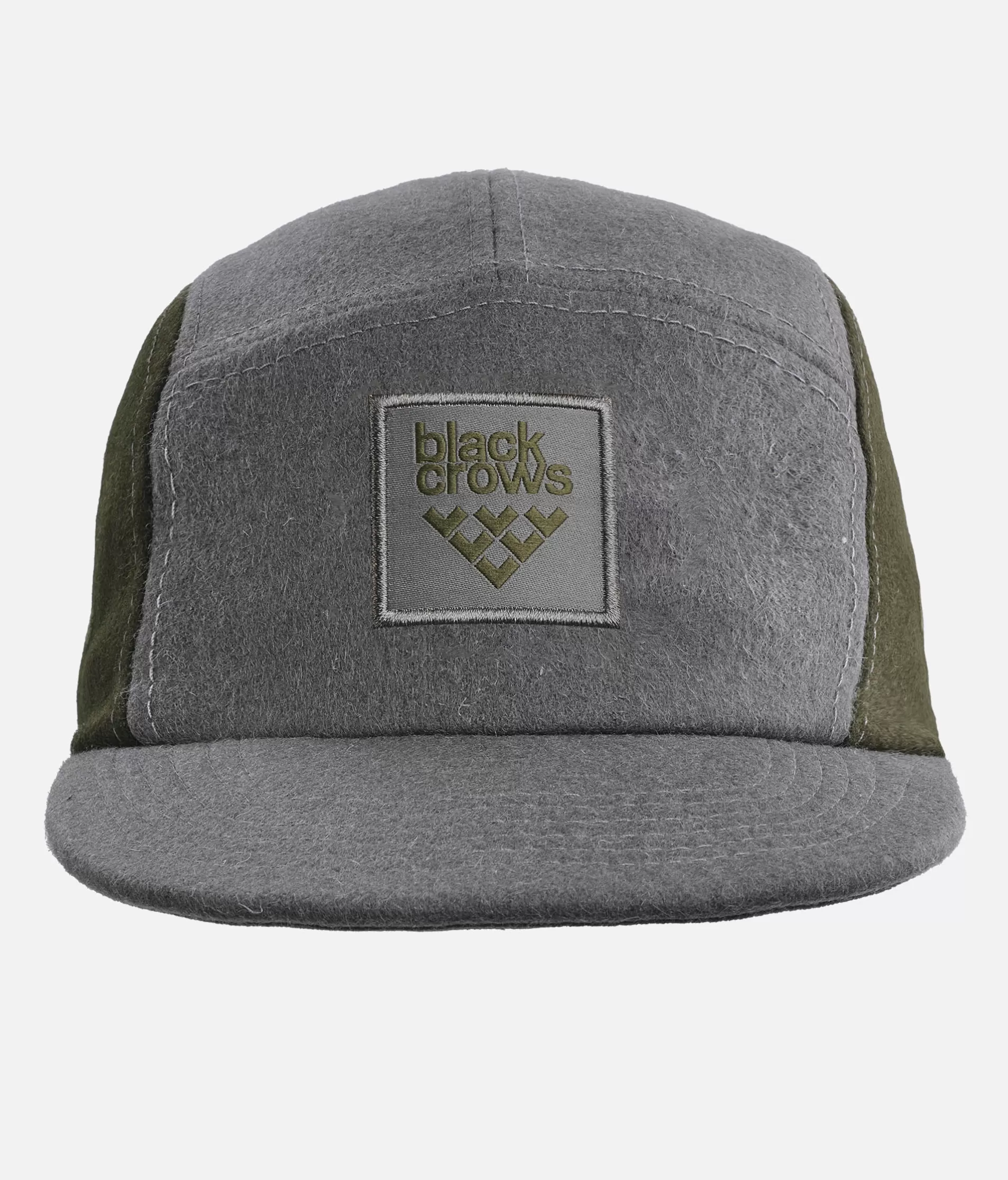 Fashion Black Crows Quintus Wool 5 Panel Cap Dark Grey