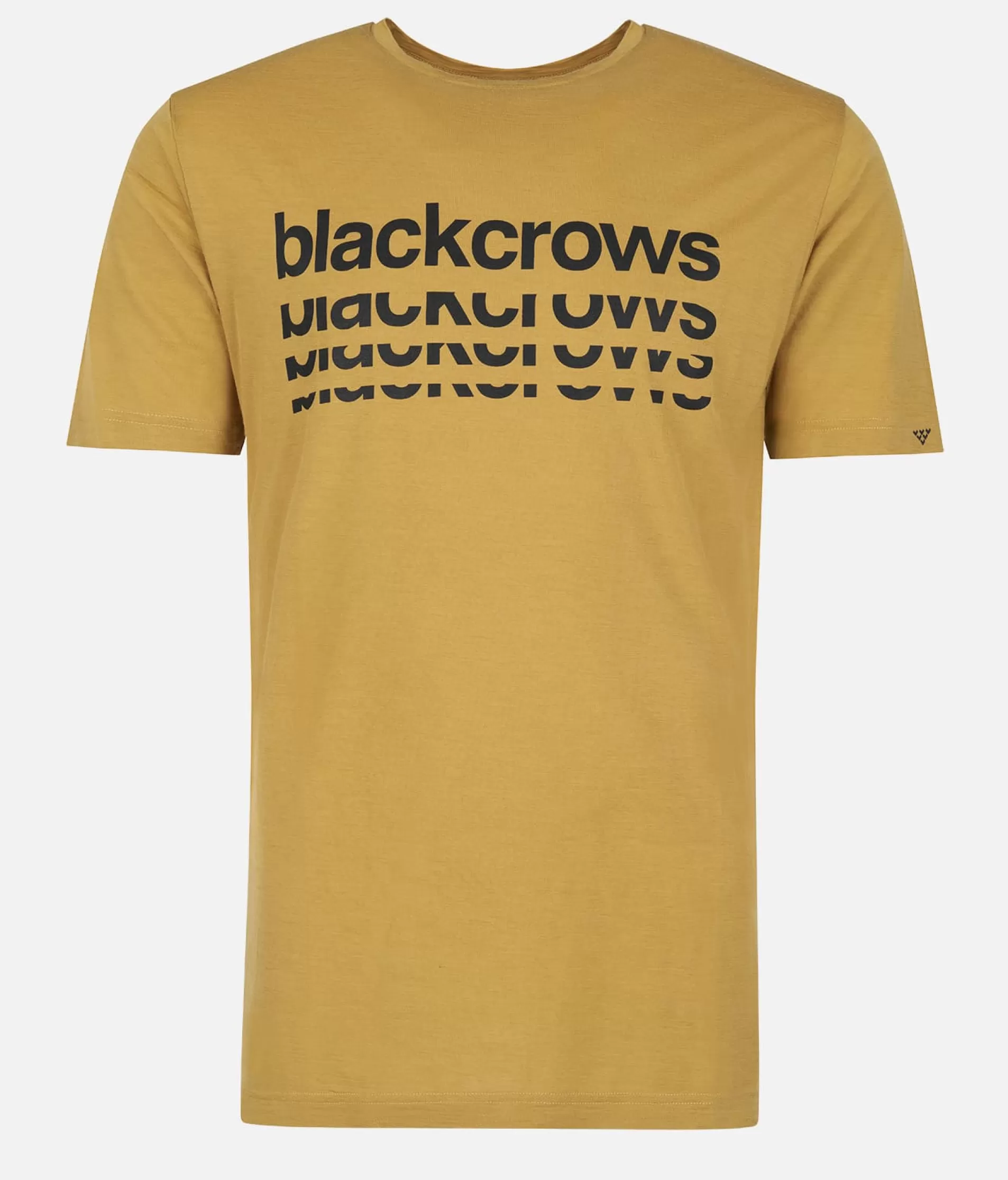 Discount Black Crows T-Shirt Herren Merino-Kurzarmshirt Bc Gold