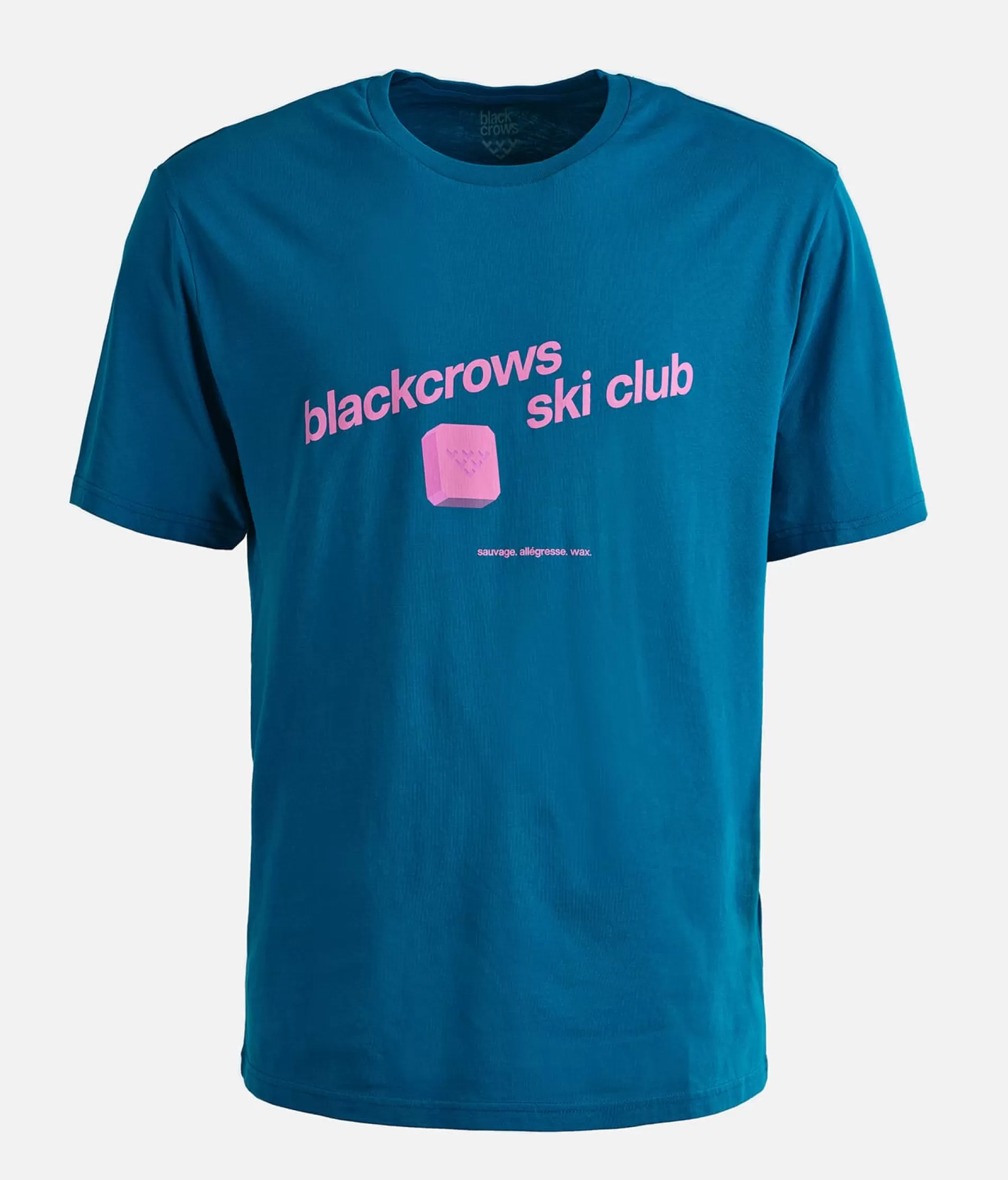 Clearance Black Crows T-Shirt Ski Club Moroccan Blue